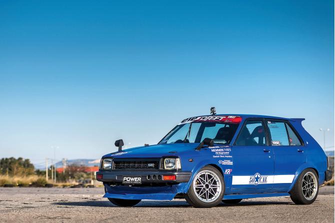 Drift on a budget: Toyota Starlet KP60 1.6 Turbo